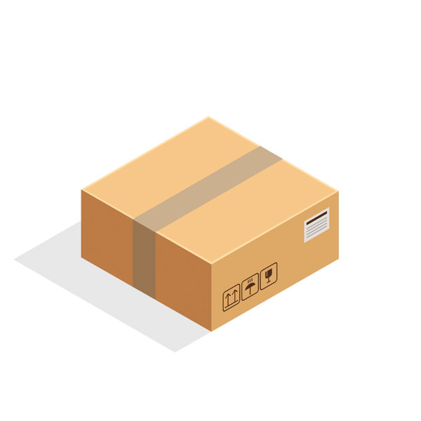 جعبه کوچک پهن